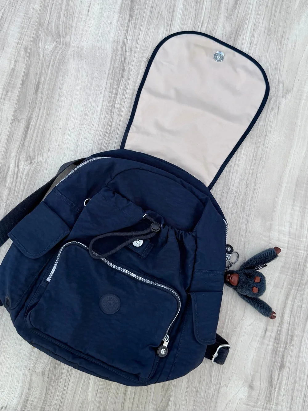 Kipling City Pack Small Backpack in Blue Bleu